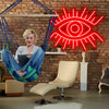 Eye LED neon light