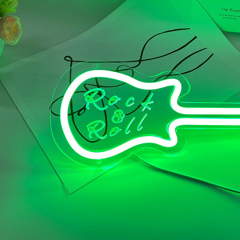 Guitar neon signs