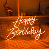 Happy Birthday LED Neon Sign