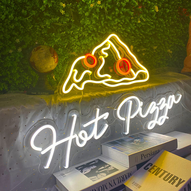 Hot Pizza LED neon sign