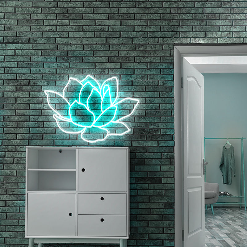 Lotus Flower Neon Light