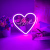 heart neon sign