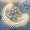 Good night crescent moon