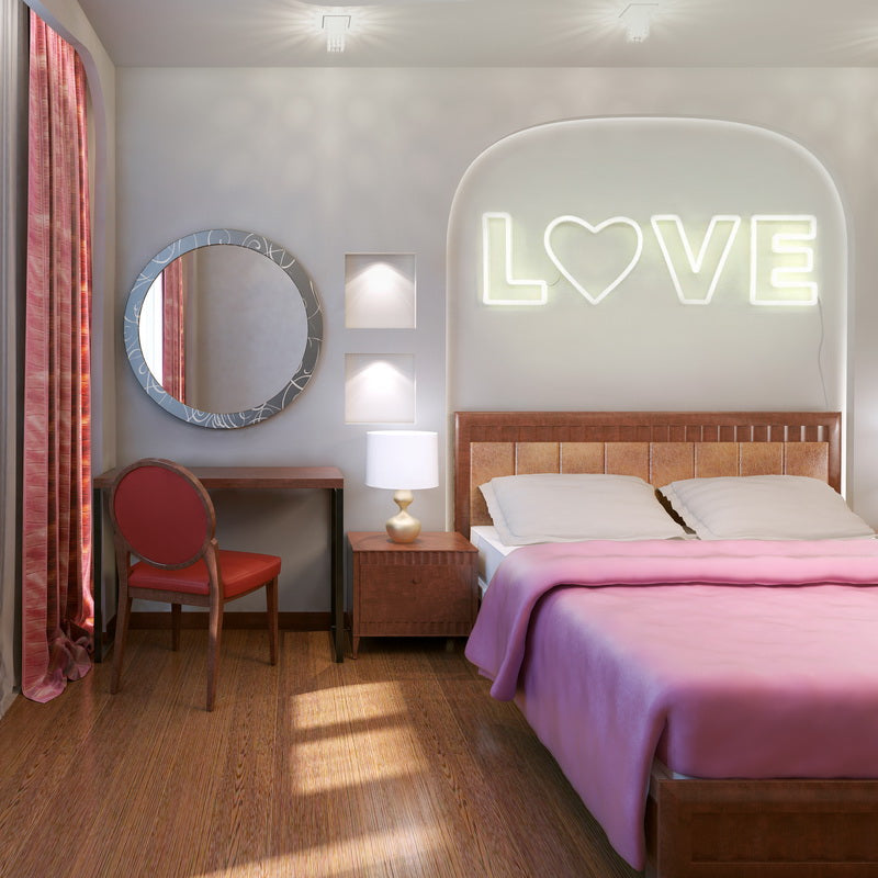 heart neon lights