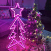 3D Neon Christmas Tree