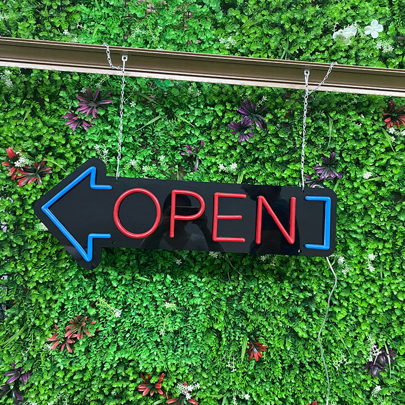 Double Open signs