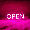 Acrylic Base Open Signs