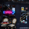Double Open signs