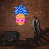 Pineapple Skull Neon Sign