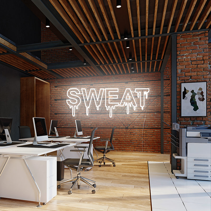 Sweat Gym Neon Sign