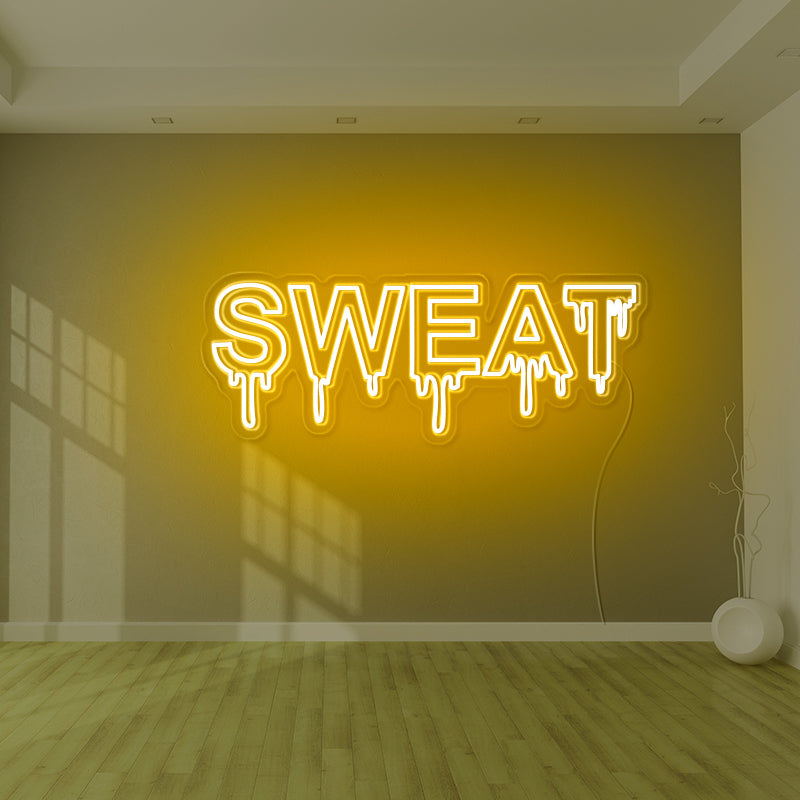 Sweat Gym Neon Sign