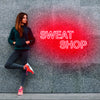 Sweat Shop Gym Neon Sign